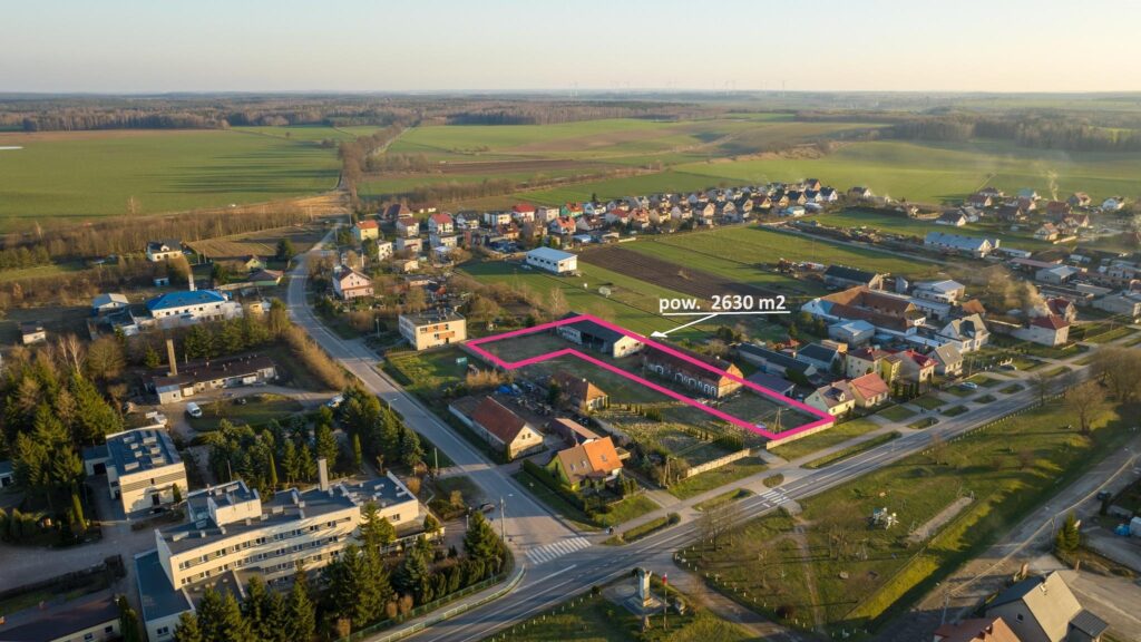 Sprzedam działkę pod myjnię samochodową w Uzdowie - zdjęcie 2