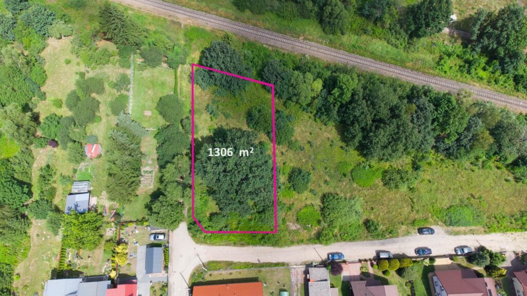 Działka budowlana 1306 m2 w Zaściankach. - zdjęcie 2