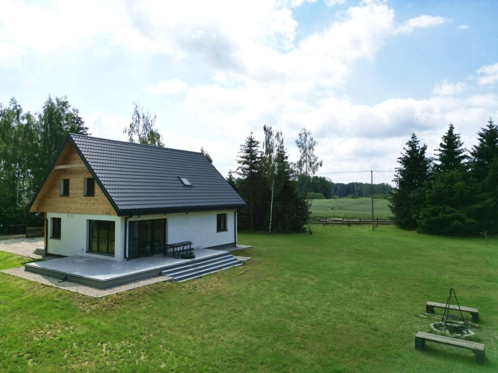 Nowoczesny dom w sąsiedztwie jeziora, Gryźliny - zdjęcie 1