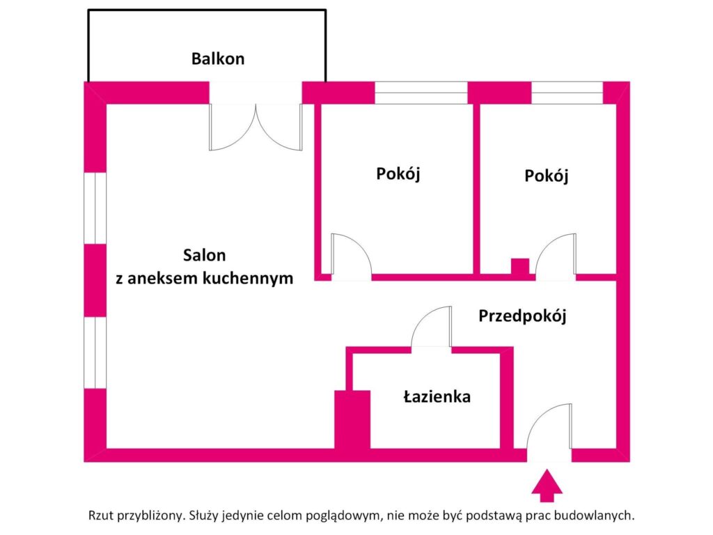 3 pokojowe,  Kraków- Dębniki - zdjęcie 5