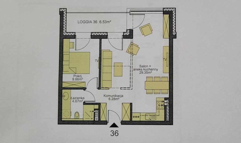 Nowy apartament w Opolu z loggią. - zdjęcie 7