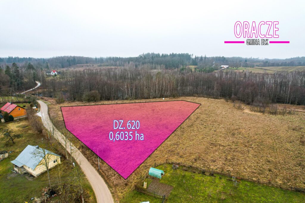 Duża działka o pow. 6035 m², 5km od Ełku. - zdjęcie 1