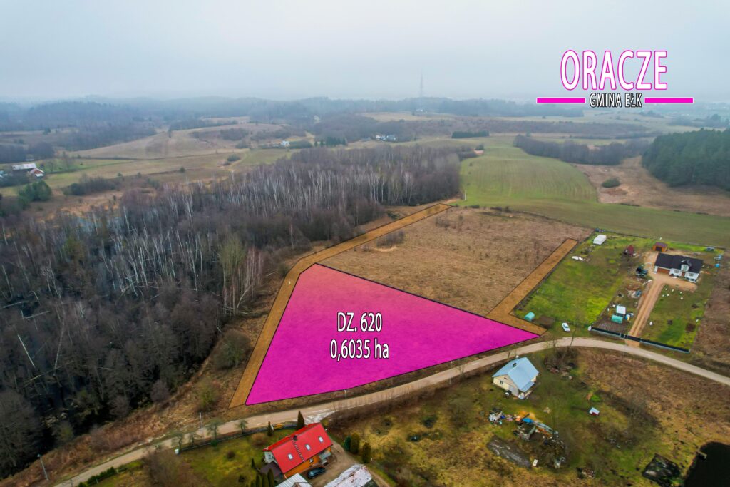 Duża działka o pow. 6035 m², 5km od Ełku. - zdjęcie 5