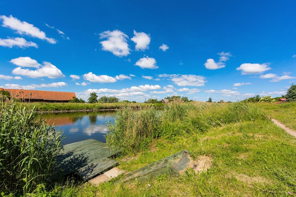 Sprzedam Dom Elbląg/Bielnik II, nad Nogatem. Cegła, mur pruski, wiele elementów drewnianych i kamień - zdjęcie 2