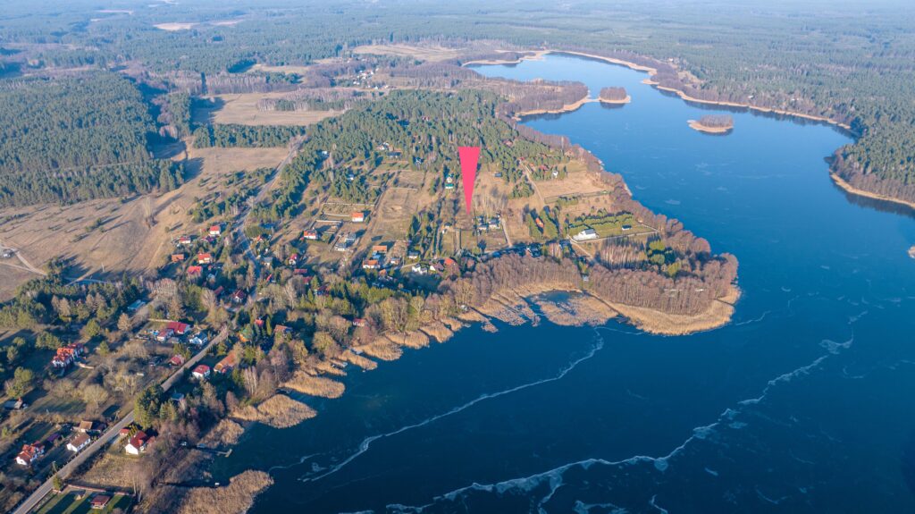 Działka nad jeziorem Omulew 1376 m², Jabłonka - zdjęcie 2