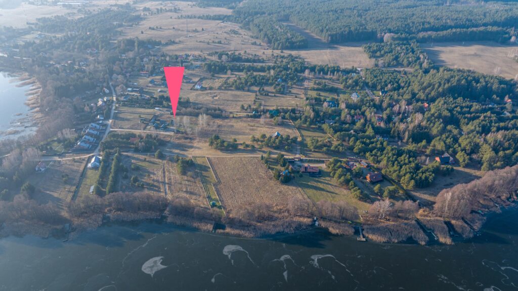 Działka nad jeziorem Omulew 1376 m², Jabłonka - zdjęcie 6