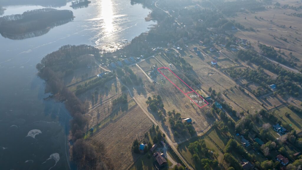 Działka nad jeziorem Omulew 1376 m², Jabłonka - zdjęcie 5