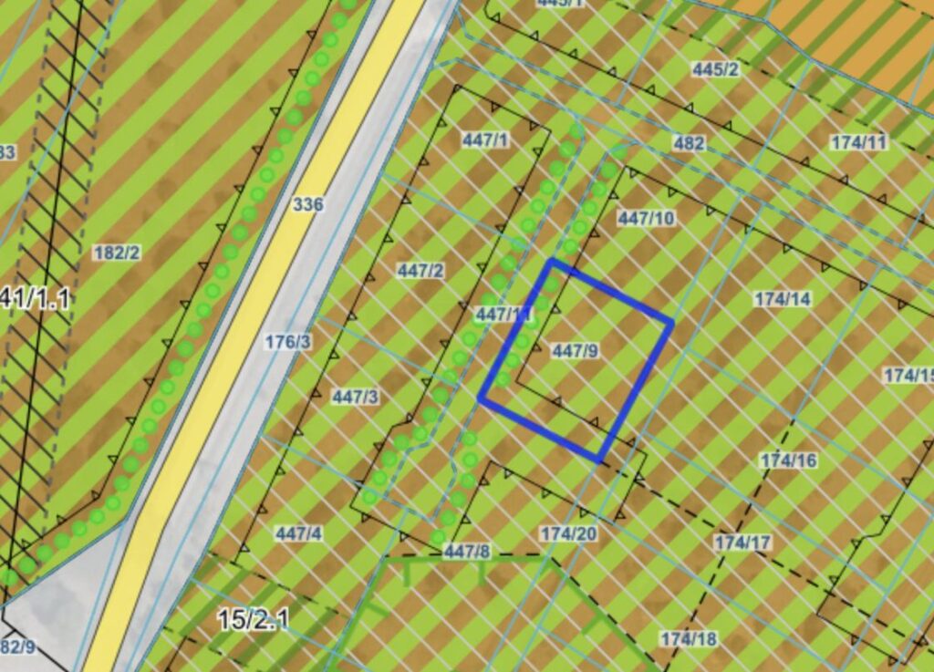 Działka nad jeziorem Omulew 1157 m², Jabłonka - zdjęcie 8