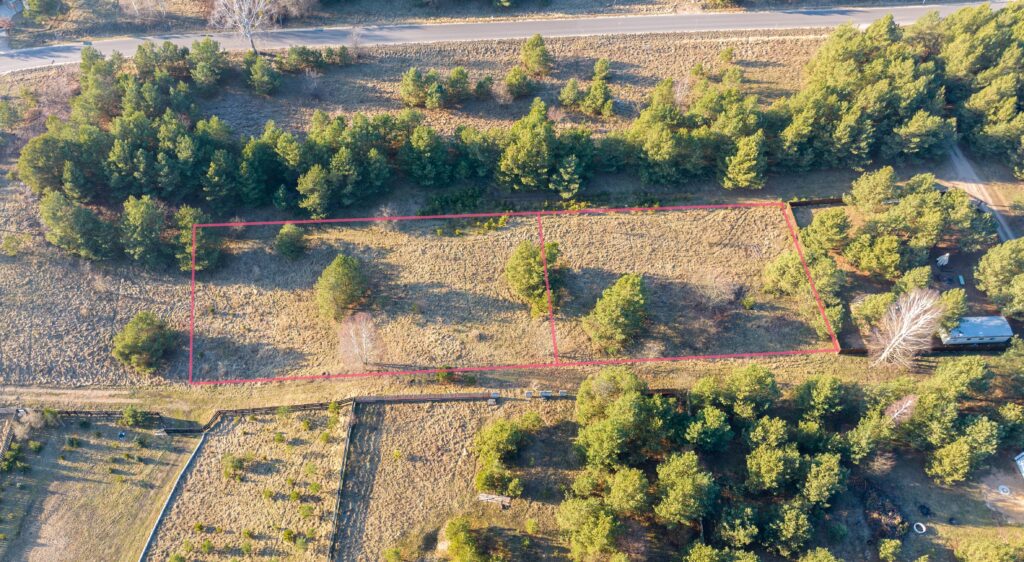 Działka nad jeziorem Omulew 1157 m², Jabłonka - zdjęcie 3