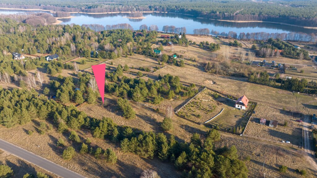 Działka nad jeziorem Omulew 1157 m², Jabłonka - zdjęcie 5