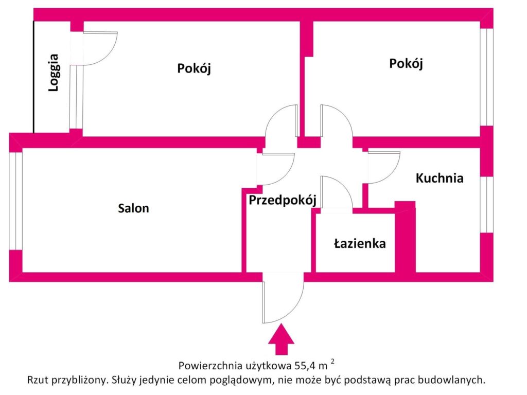 3 pok, Świętojanska, blisko uczelni, blok z cegły - zdjęcie 5