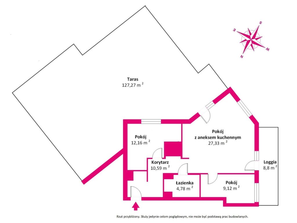 Ekskluzywny apartament z tarasem 127 m2 - zdjęcie 29