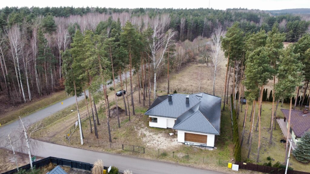Nowoczesny Dom Parterowy z Poddaszem Do Adaptacji - zdjęcie 1