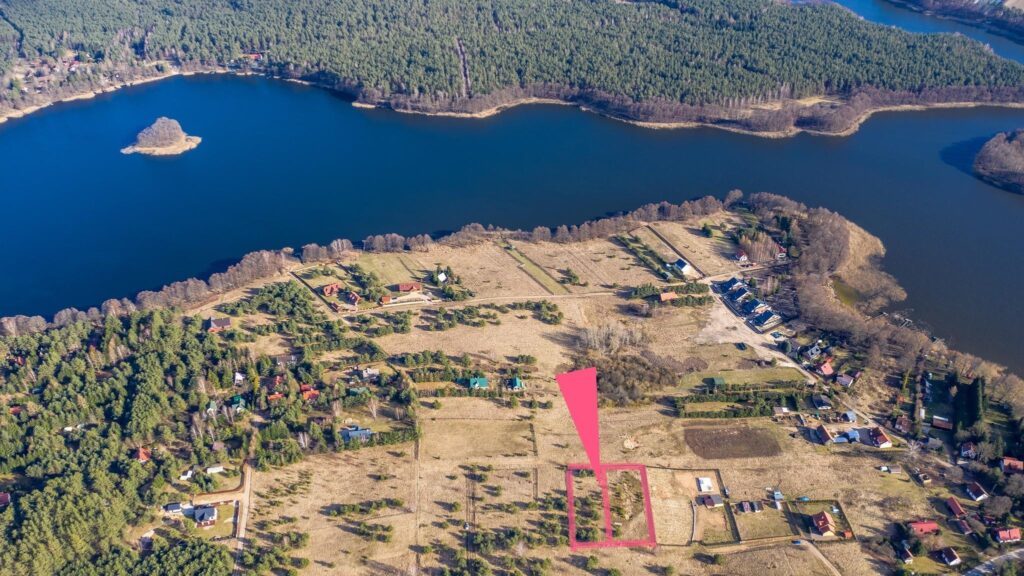 Atrakcyjna działka nad jeziorem -2003 m², Jabłonka - zdjęcie 1