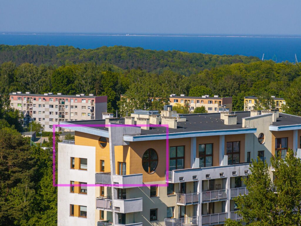 Apartament z widokiem na las i zatokę, 2 balkony - zdjęcie 15