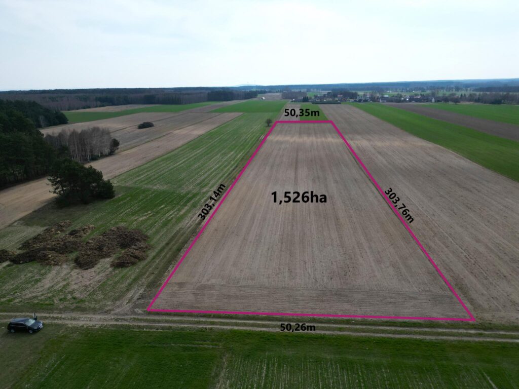 Działka rolna 1,5 ha, siedlisko Krosno Gorzkowcie - zdjęcie 1