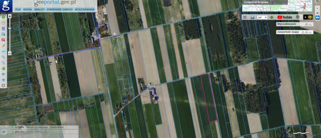 Działka rolna 1,5 ha, siedlisko Krosno Gorzkowcie - zdjęcie 5