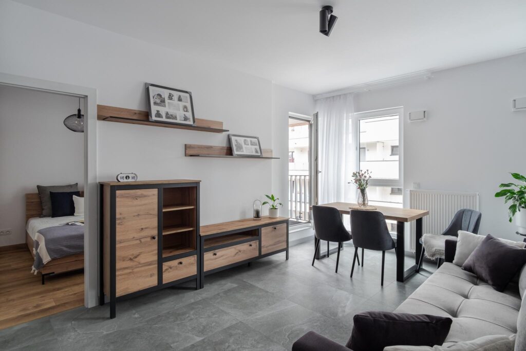 Apartament w stylu loft, 2 pokoje, Metro - zdjęcie 3