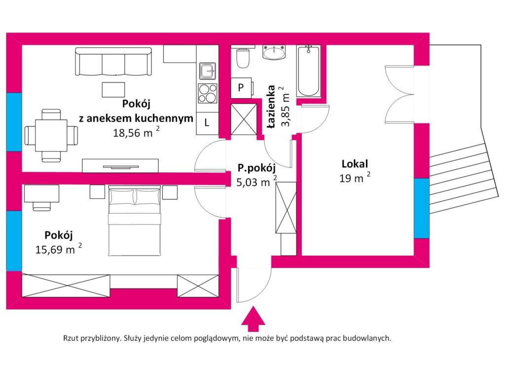 Mieszkanie z lokalem użytkowym w Kołobrzegu - zdjęcie 18