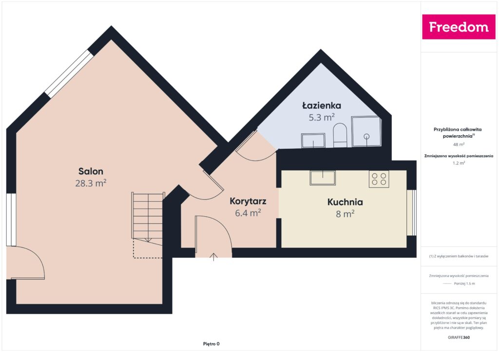 Dwupoziomowe mieszkanie 103,5 m² – ul. Opalowa - zdjęcie 9